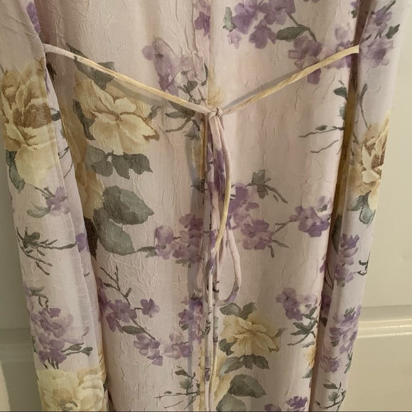 Vintage 90s floral maxi dress - Picture 8 of 10